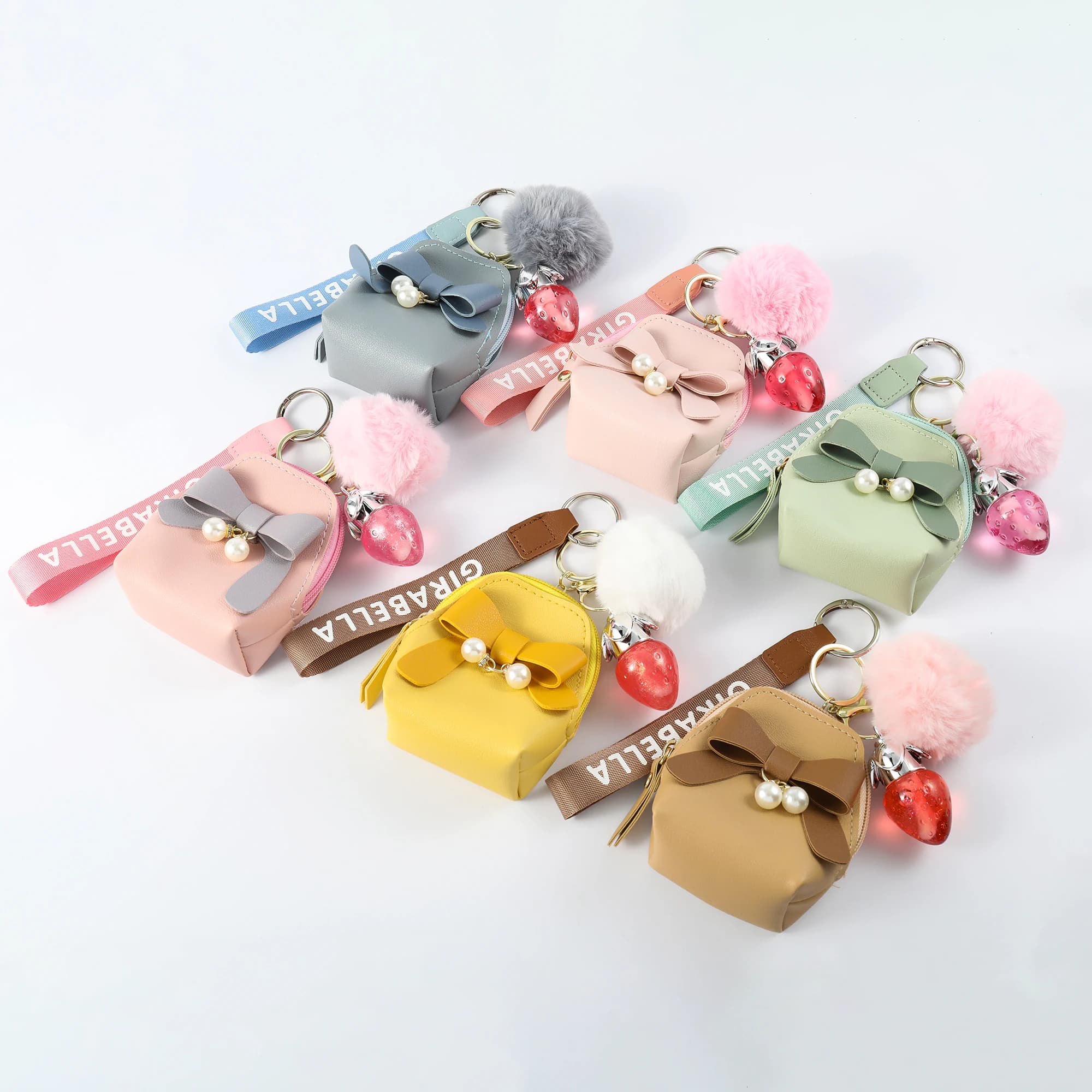 Mini Backpack Lip Gloss Keychain 2