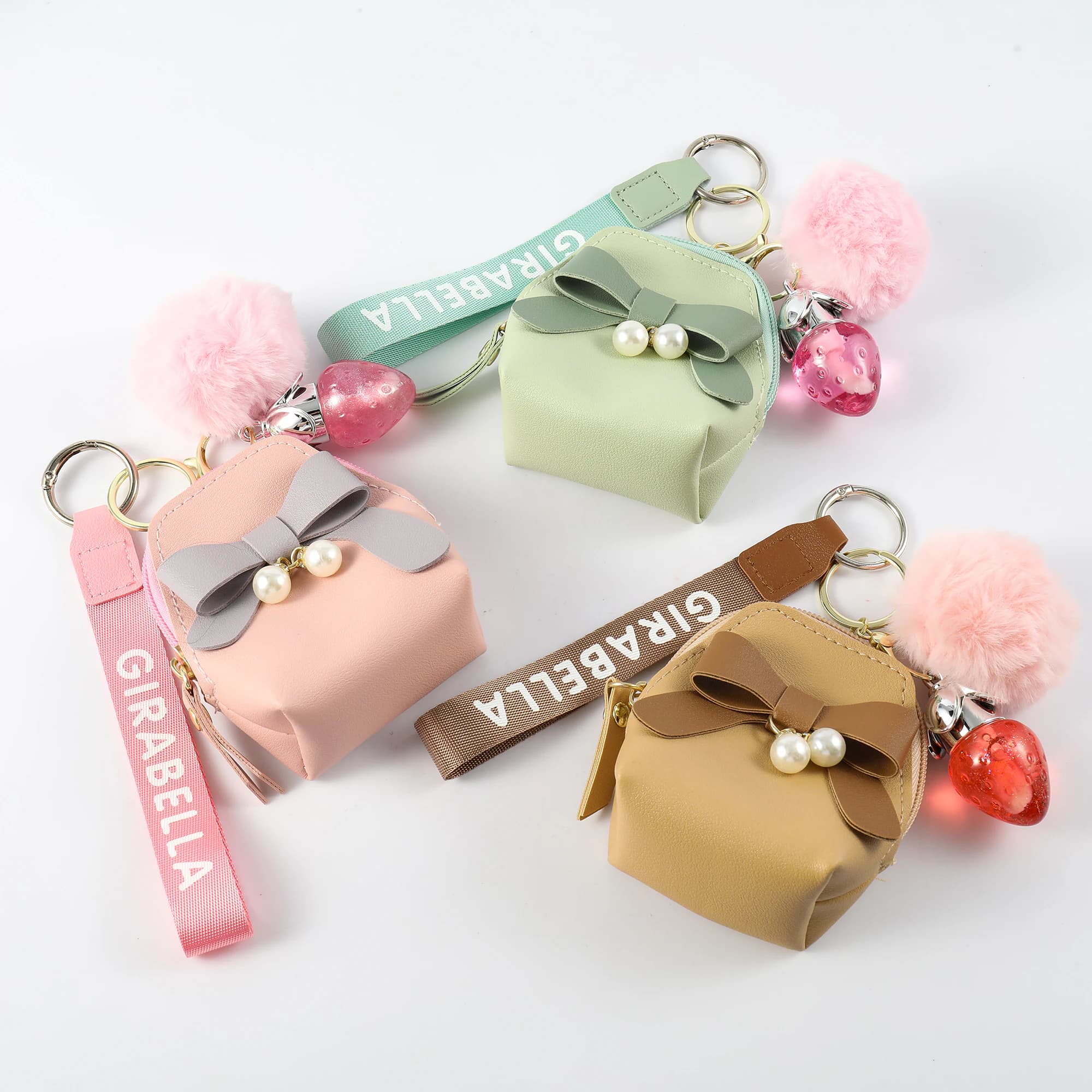 Mini Backpack Lip Gloss Keychain 3