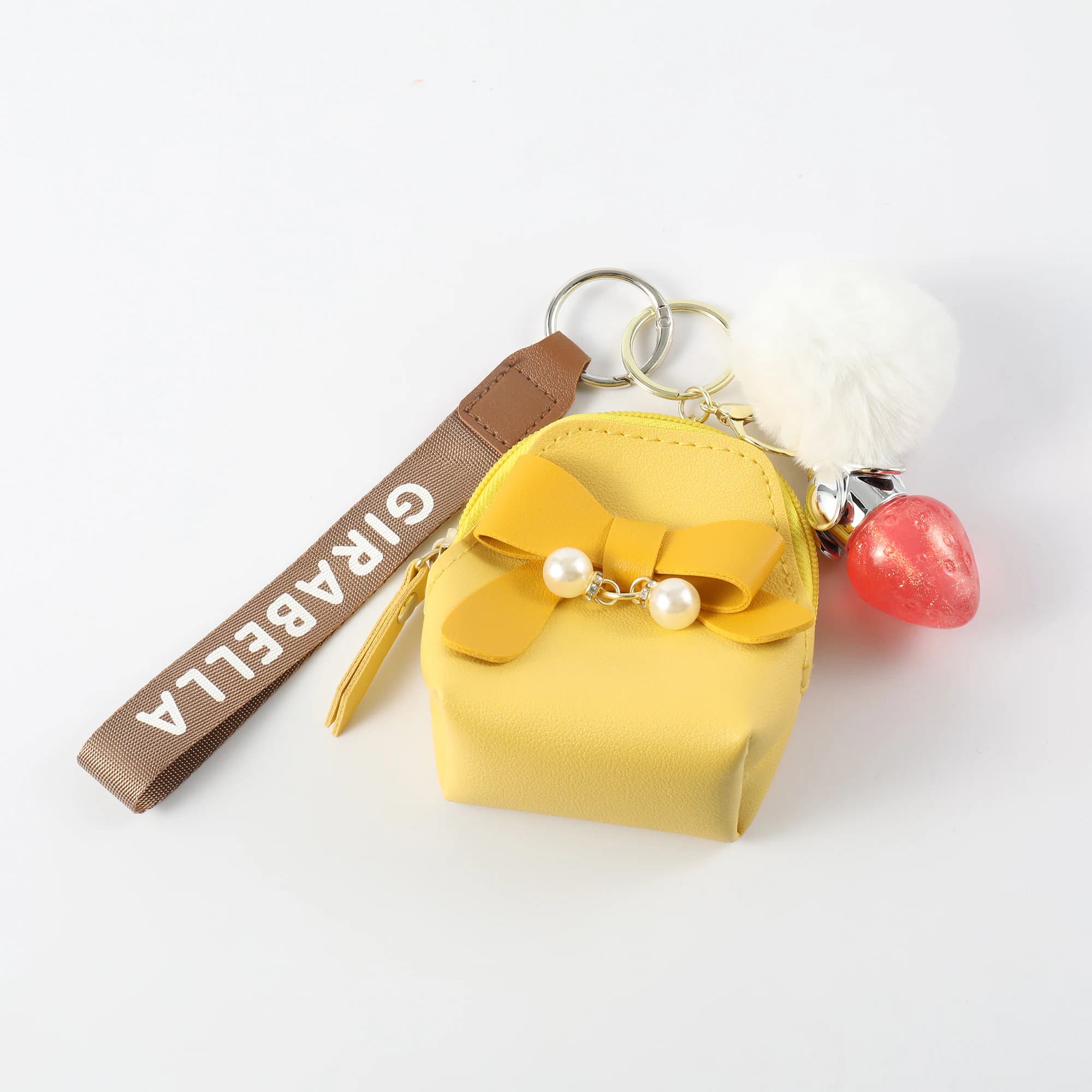 Mini Backpack Lip Gloss Keychain 4