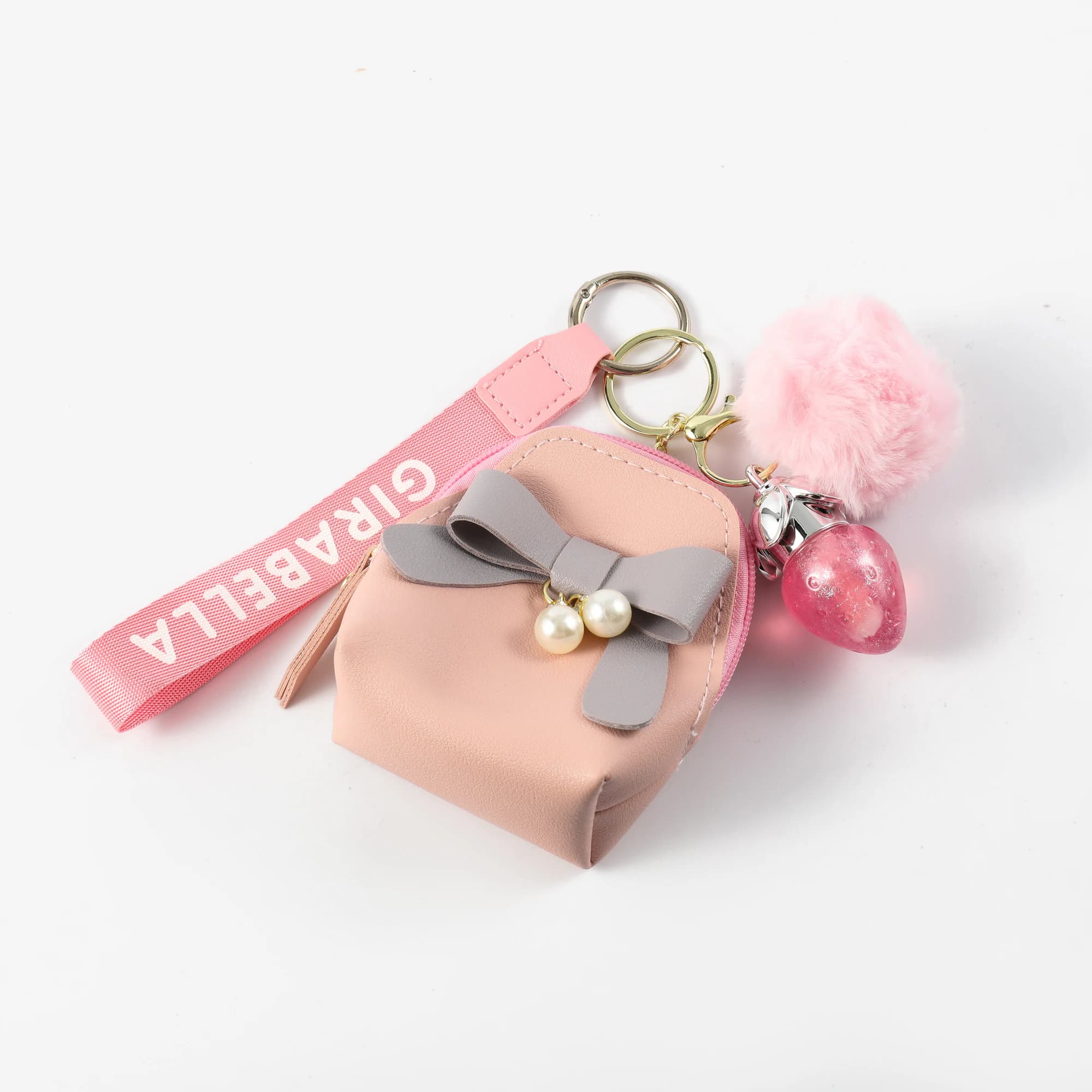 Mini Backpack Lip Gloss Keychain 7