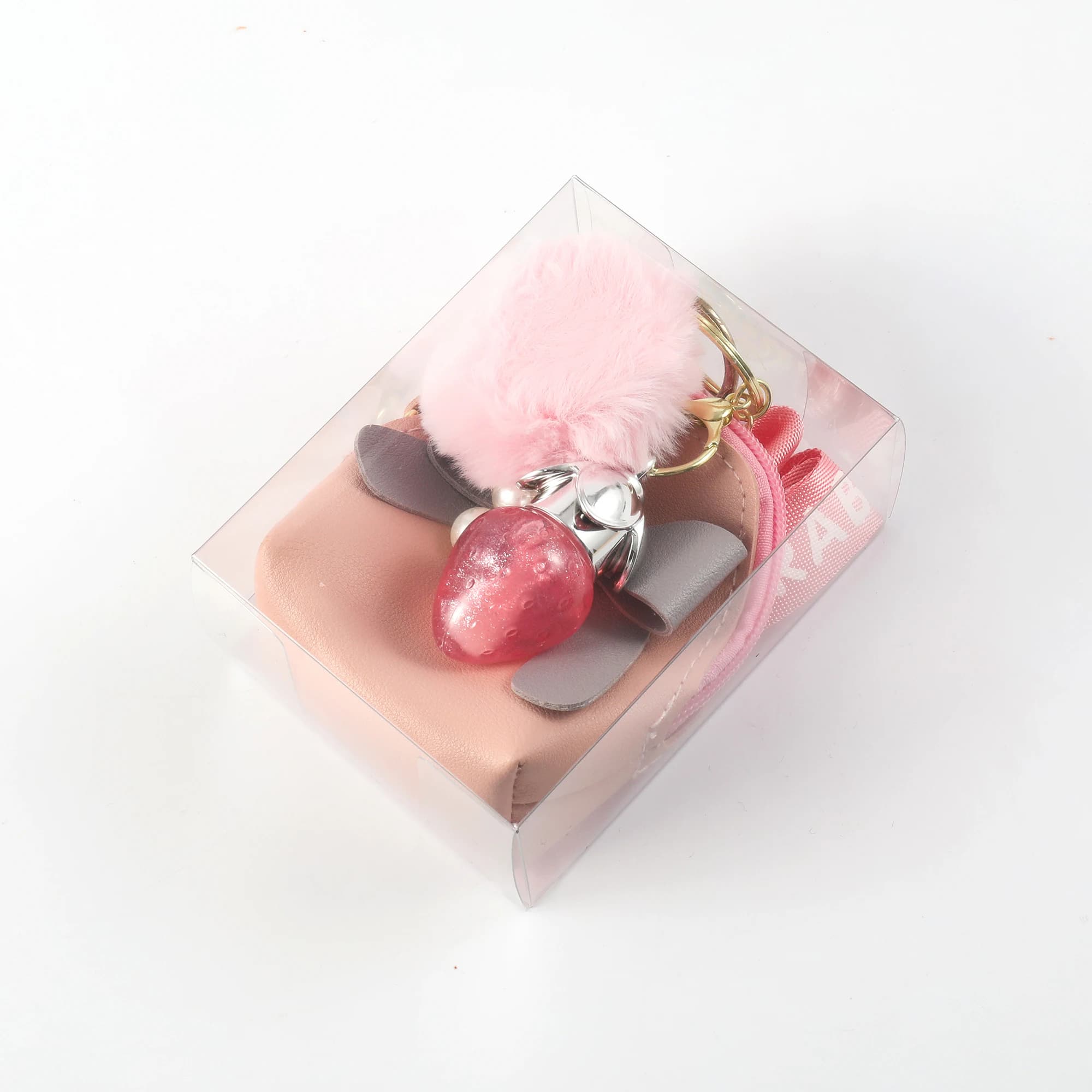 Mini Backpack Lip Gloss Keychain 11