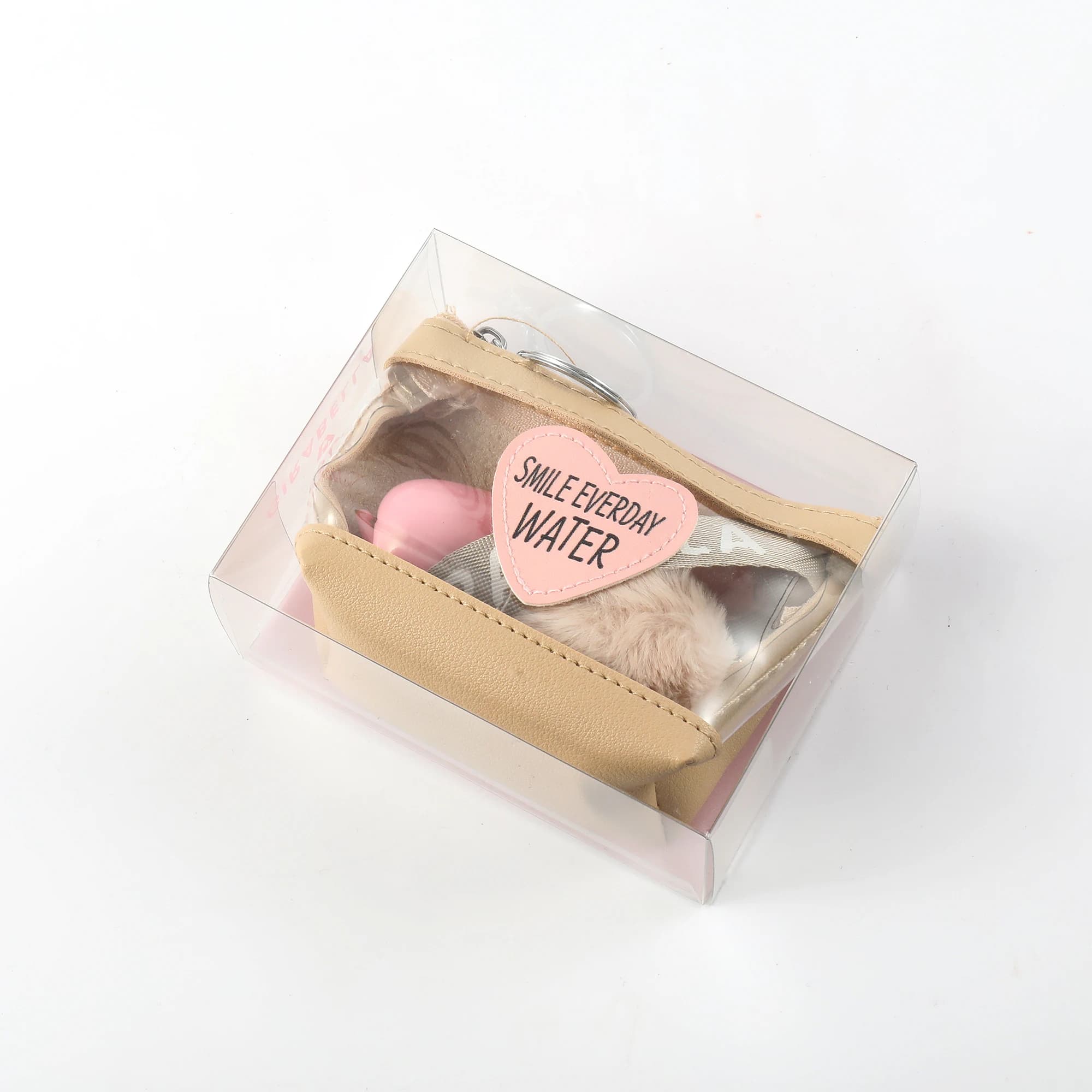 Clear Pouch Glow Lip Gloss Keychain 3