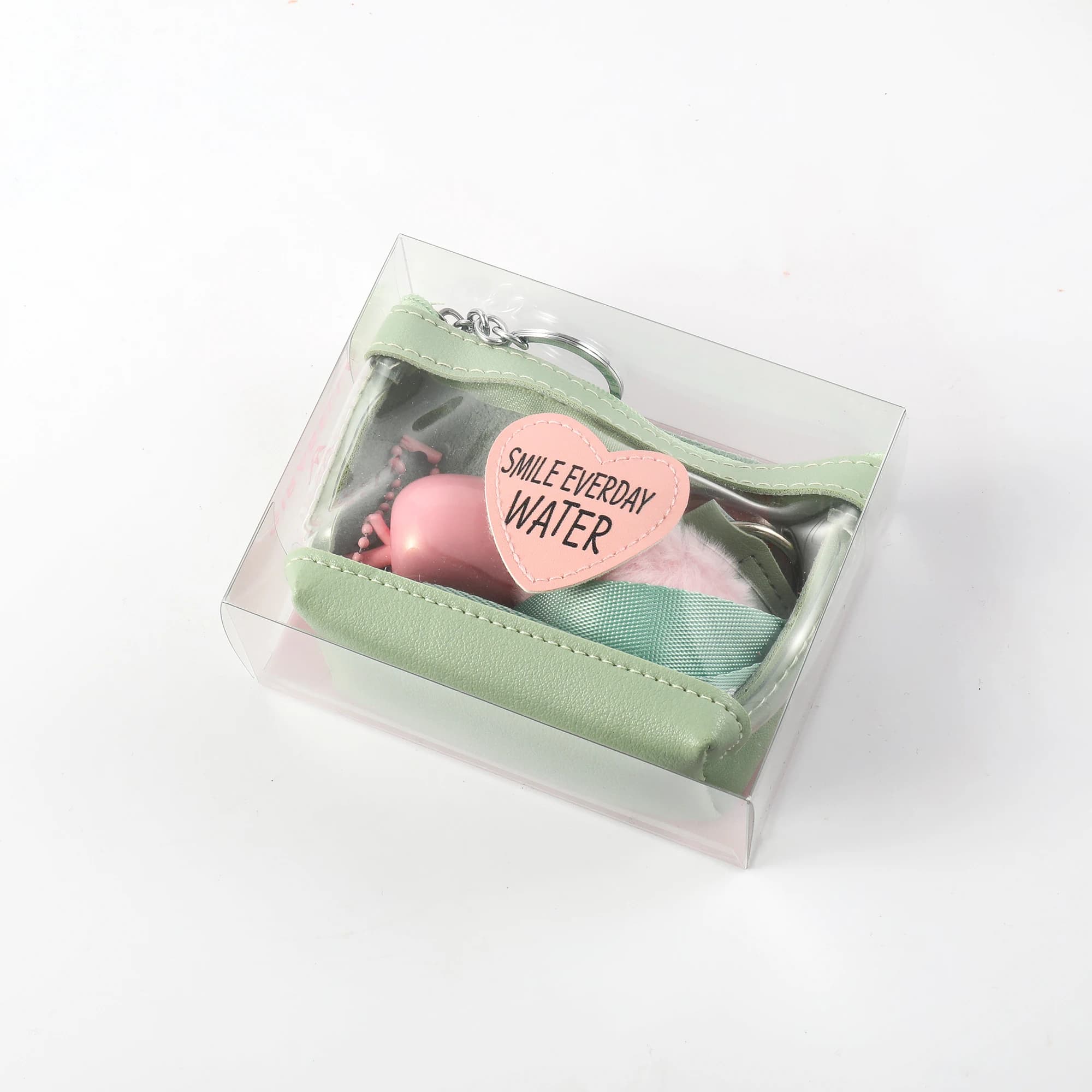 Clear Pouch Glow Lip Gloss Keychain 4
