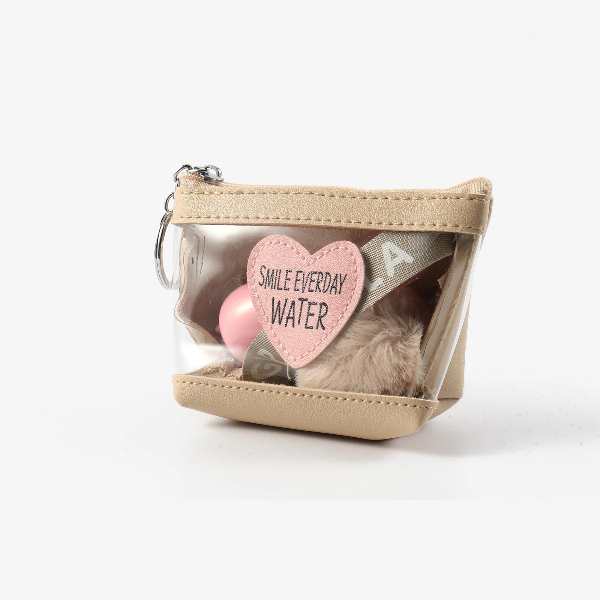 Clear Pouch Glow Lip Gloss Keychain 8