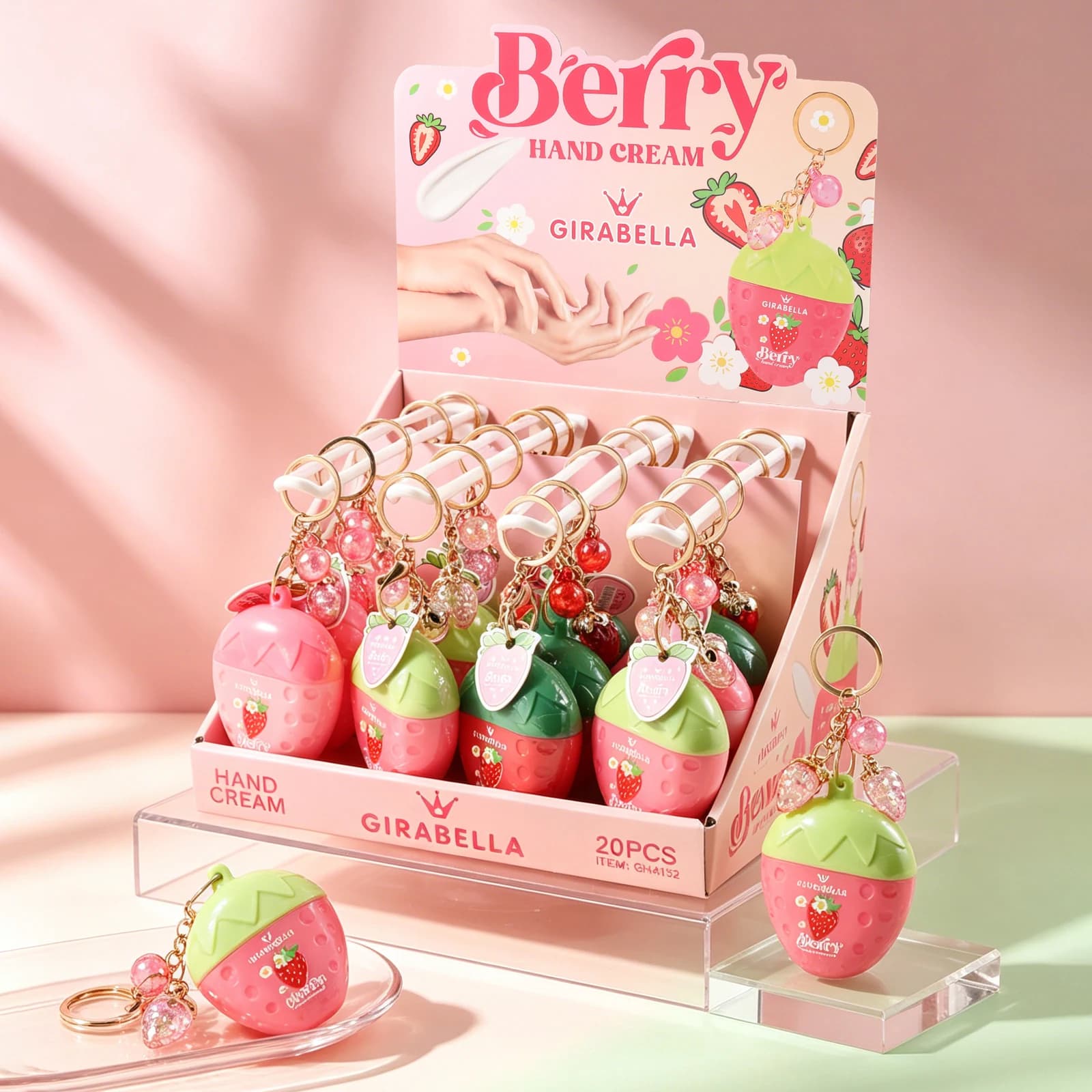 Berry Hand Cream Keychain 2