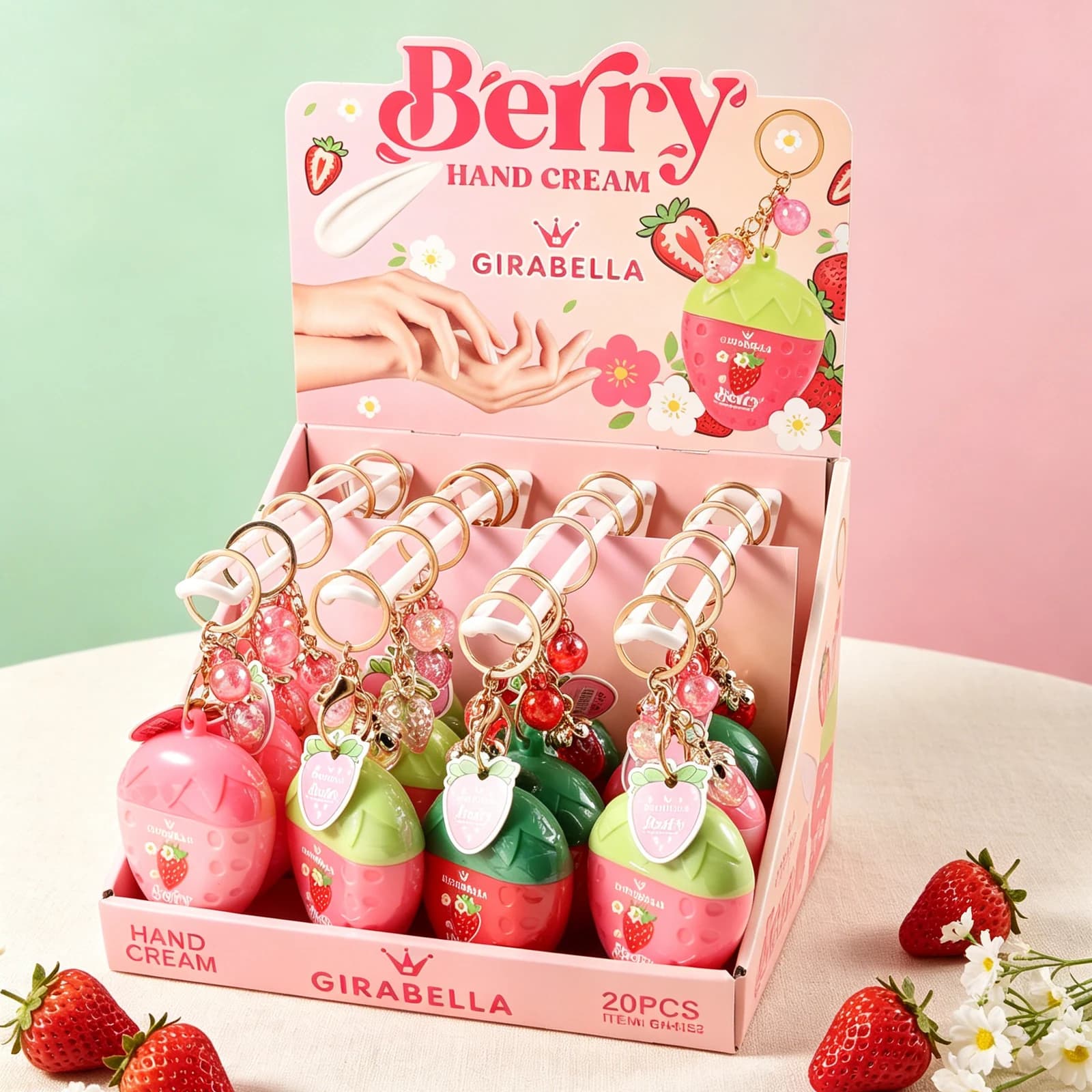 Berry Hand Cream Keychain 3