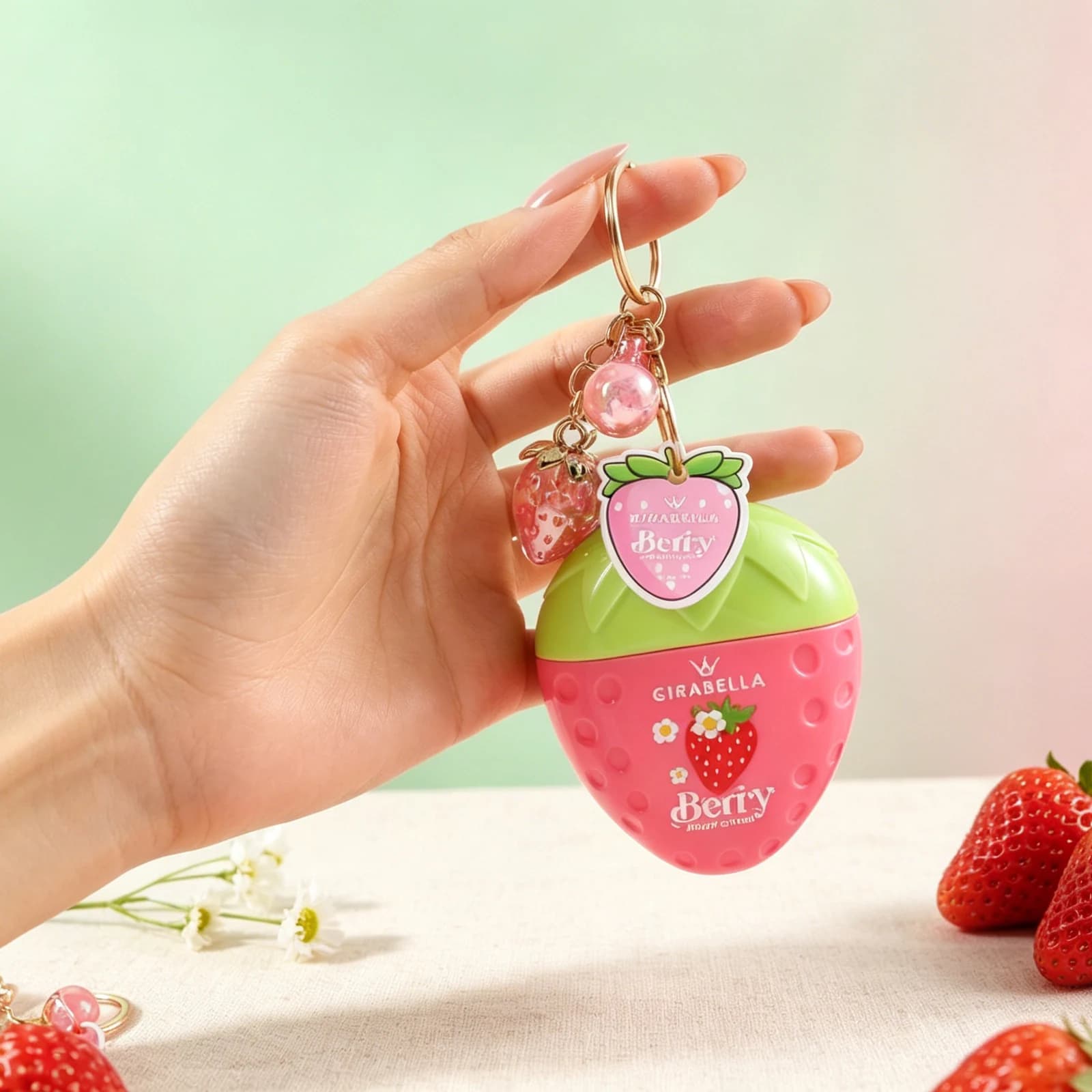 Berry Hand Cream Keychain 5