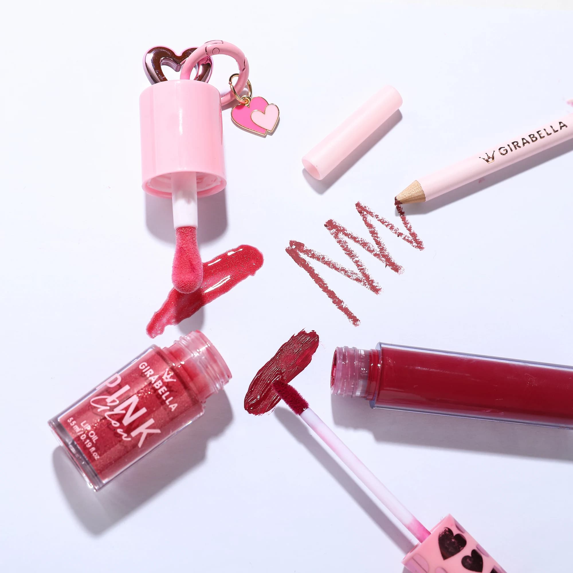 Heart Case Lip Makeup Set 9