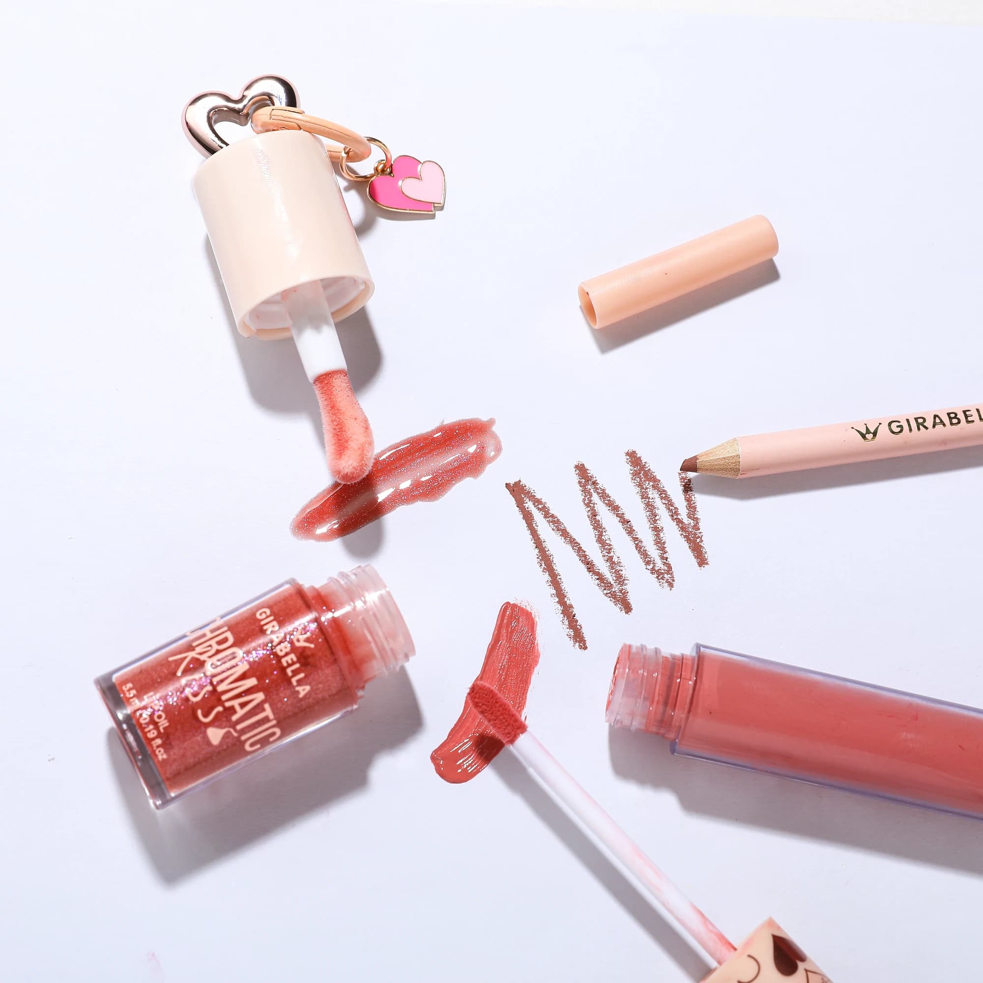 Heart Case Lip Makeup Set 11