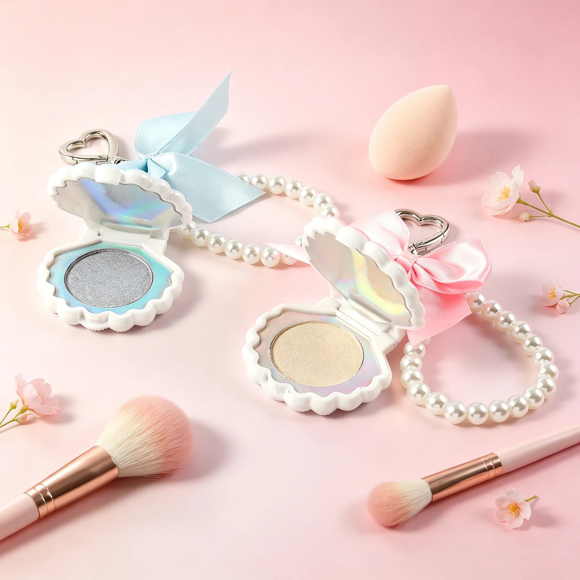 Seashell Highlighter Keychain