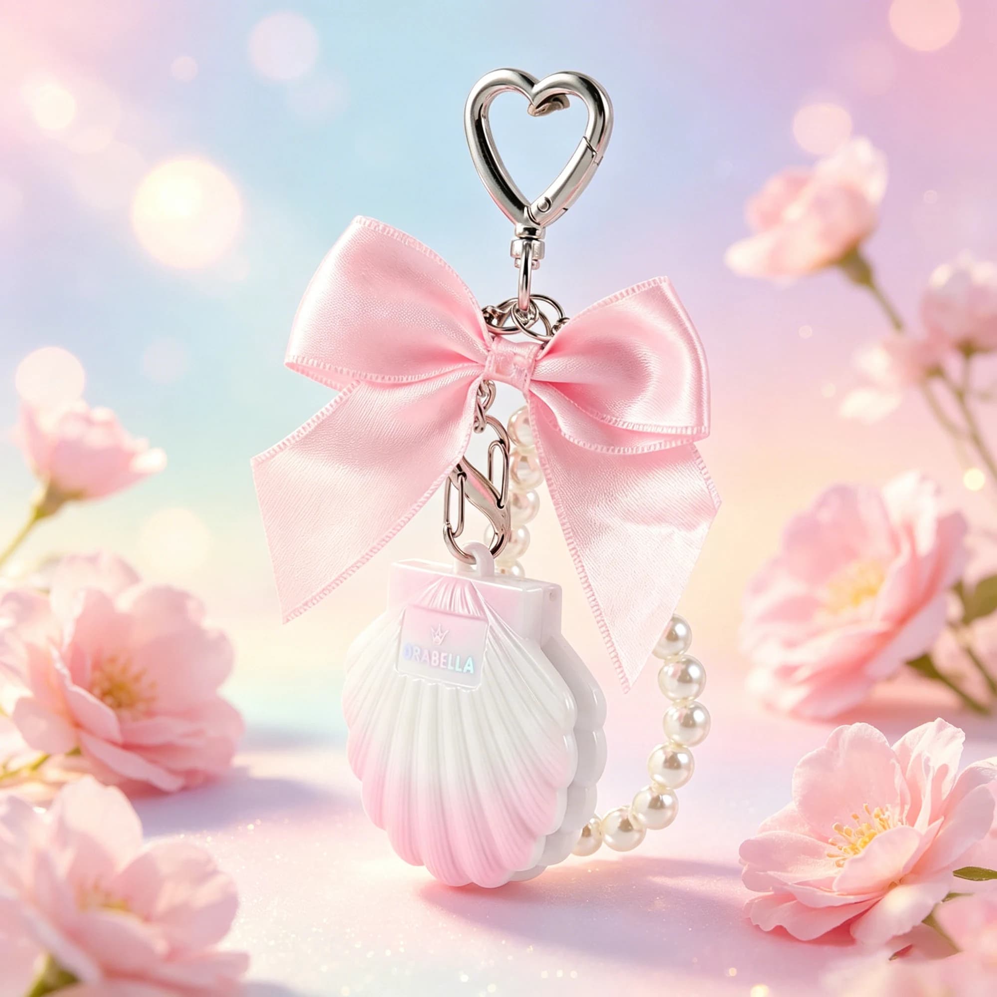 Seashell Highlighter Keychain 4