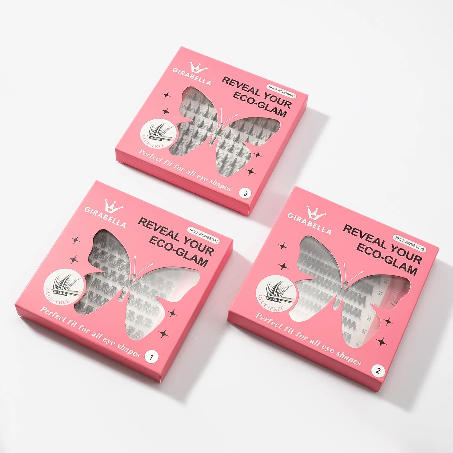 Butterfly Pack Cluster Lashes