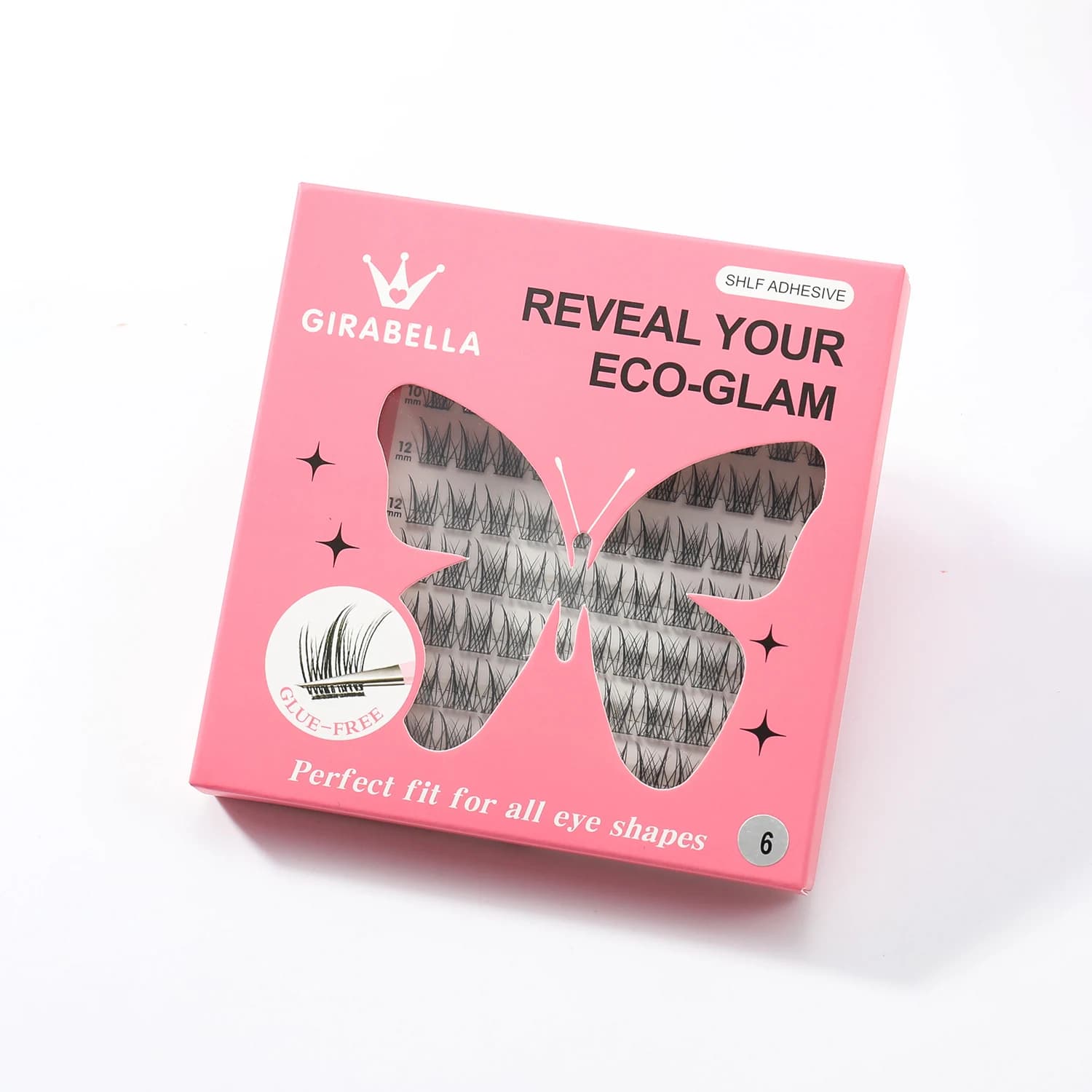 Butterfly Pack Cluster Lashes 8