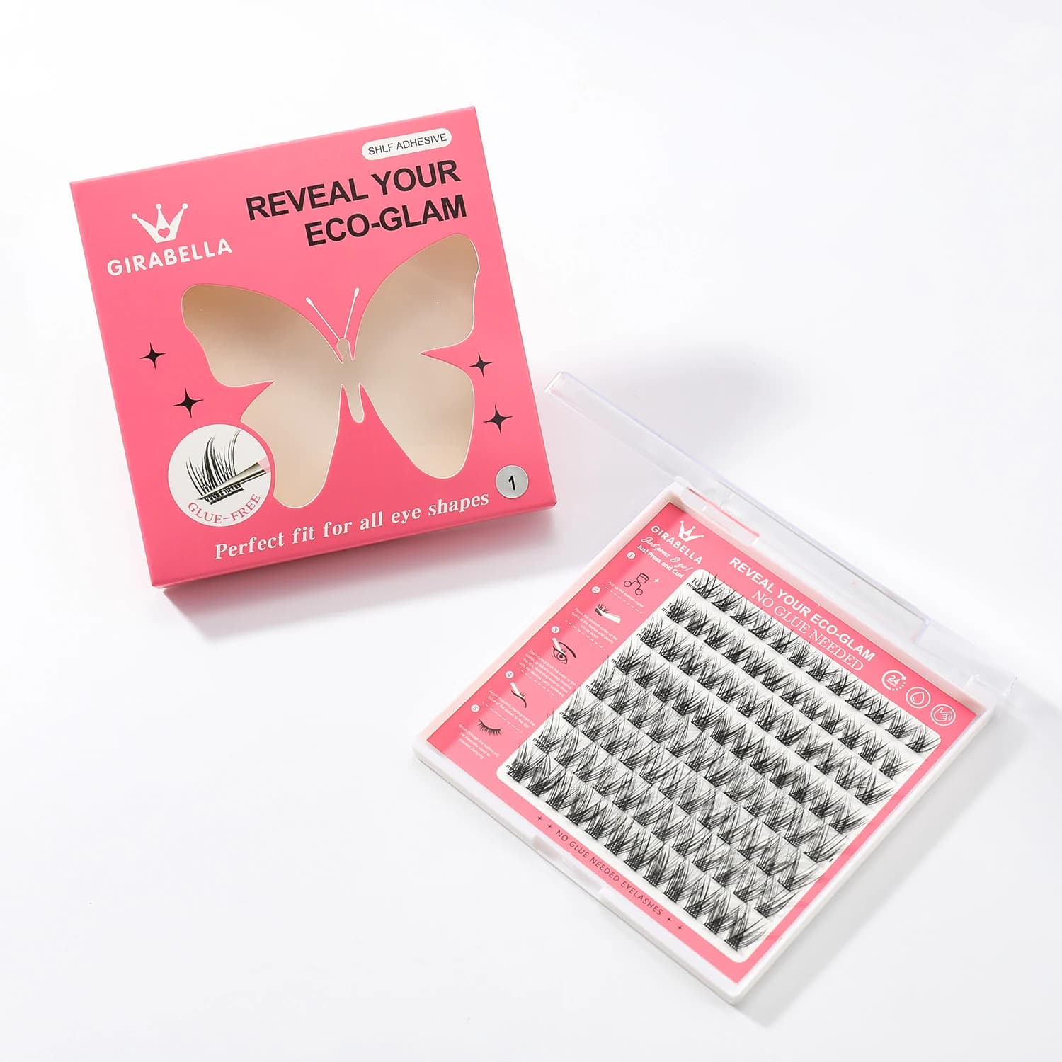 Butterfly Pack Cluster Lashes 9