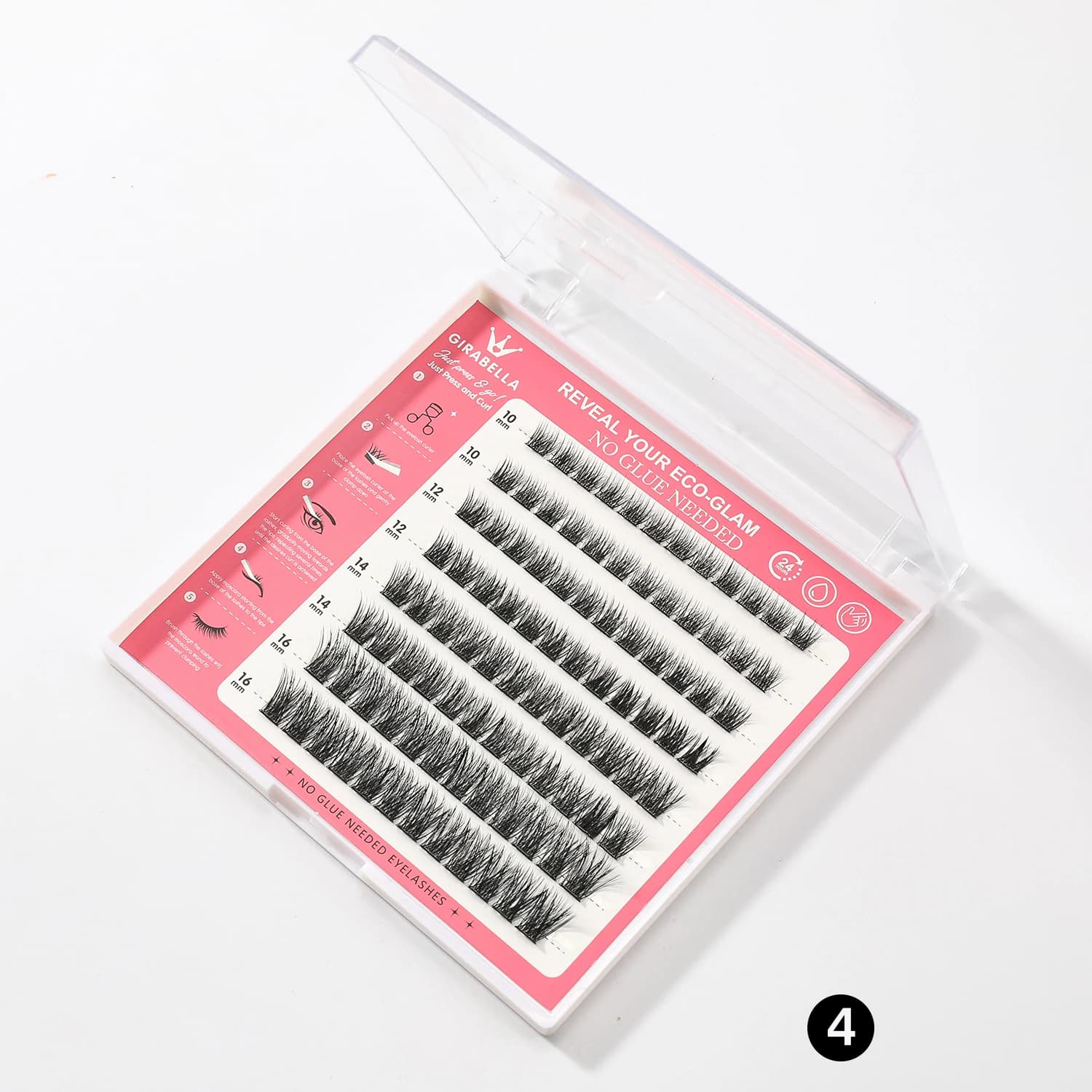Butterfly Pack Cluster Lashes 12