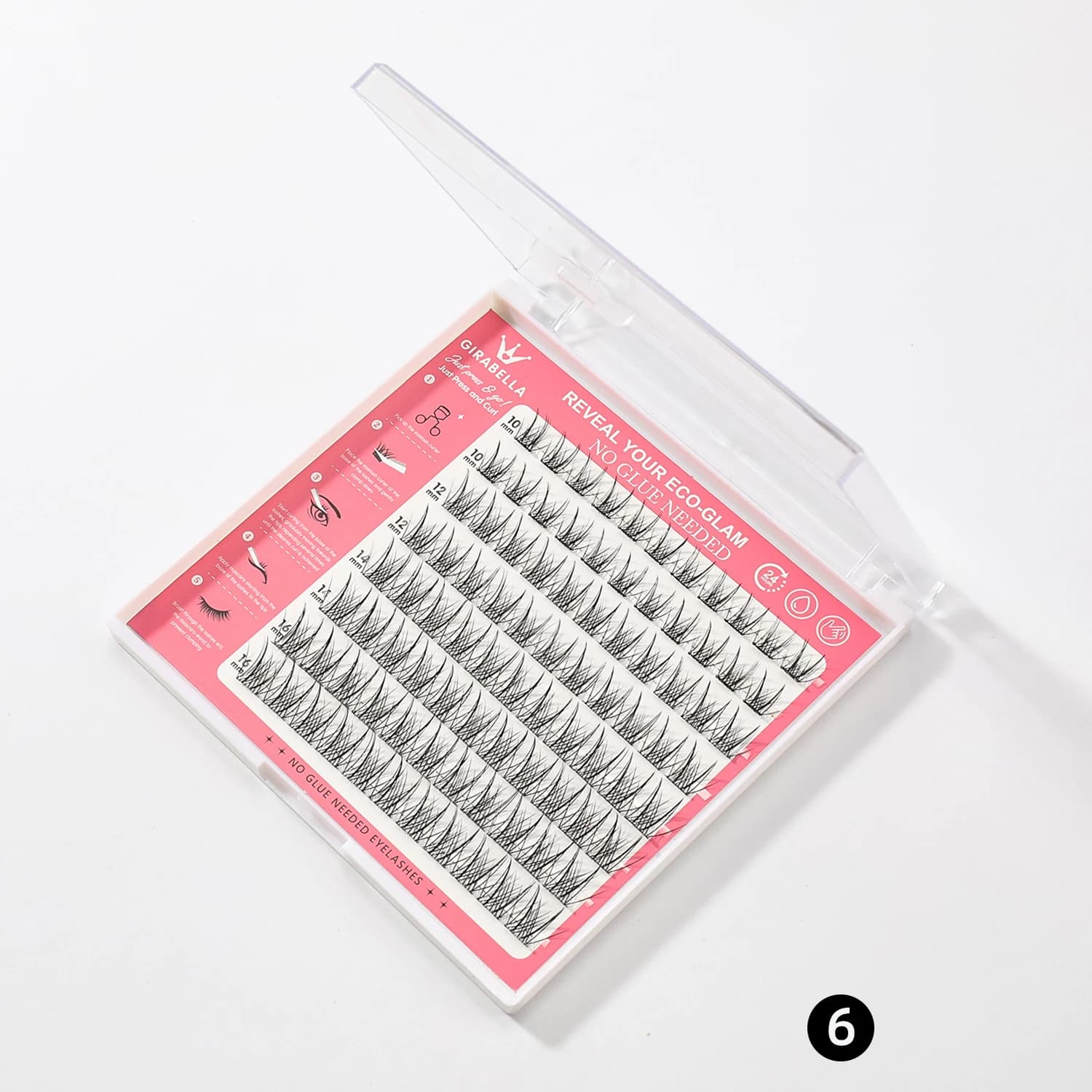 Butterfly Pack Cluster Lashes 14