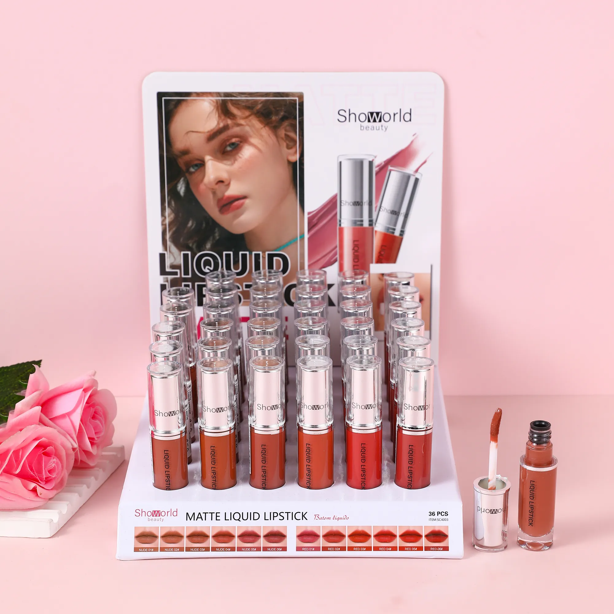Showorld Matte Liquid Lipstick — Collection A 3