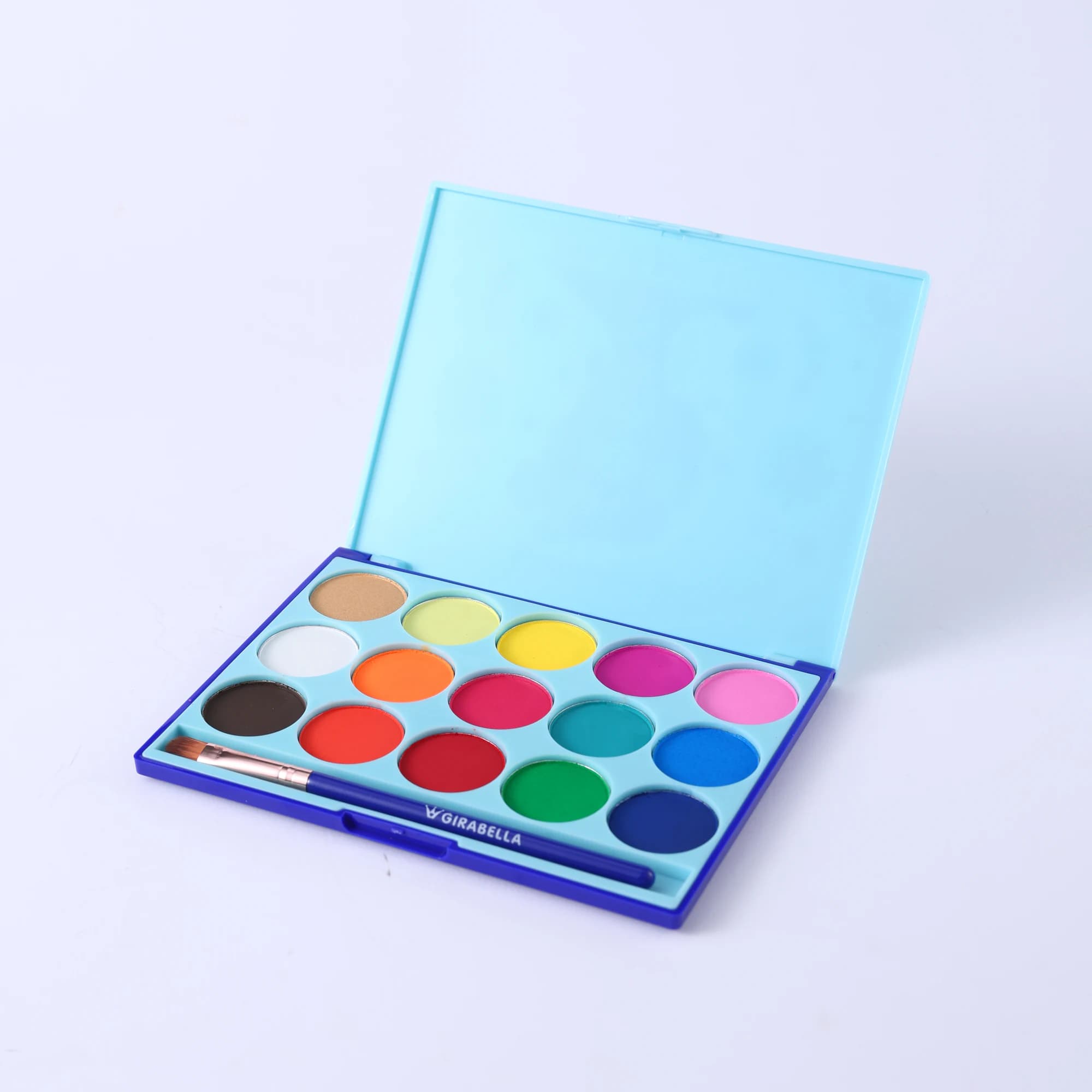 15-Color Water-Activated Palette — Blue 7