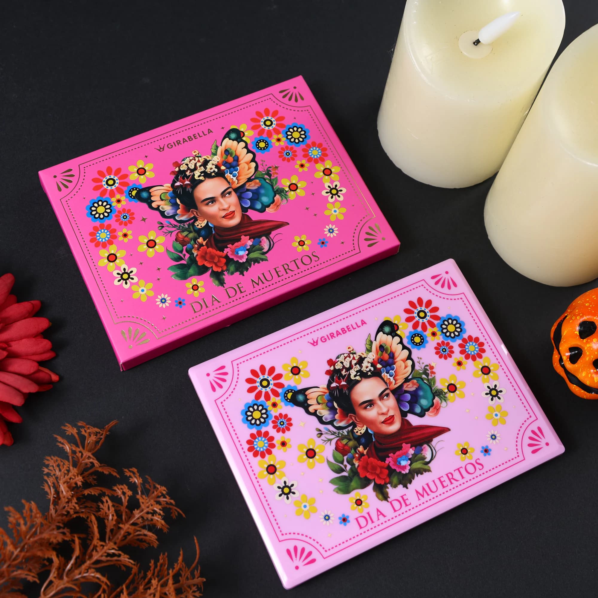 15-Color Water-Activated Palette — Magenta & Black 11