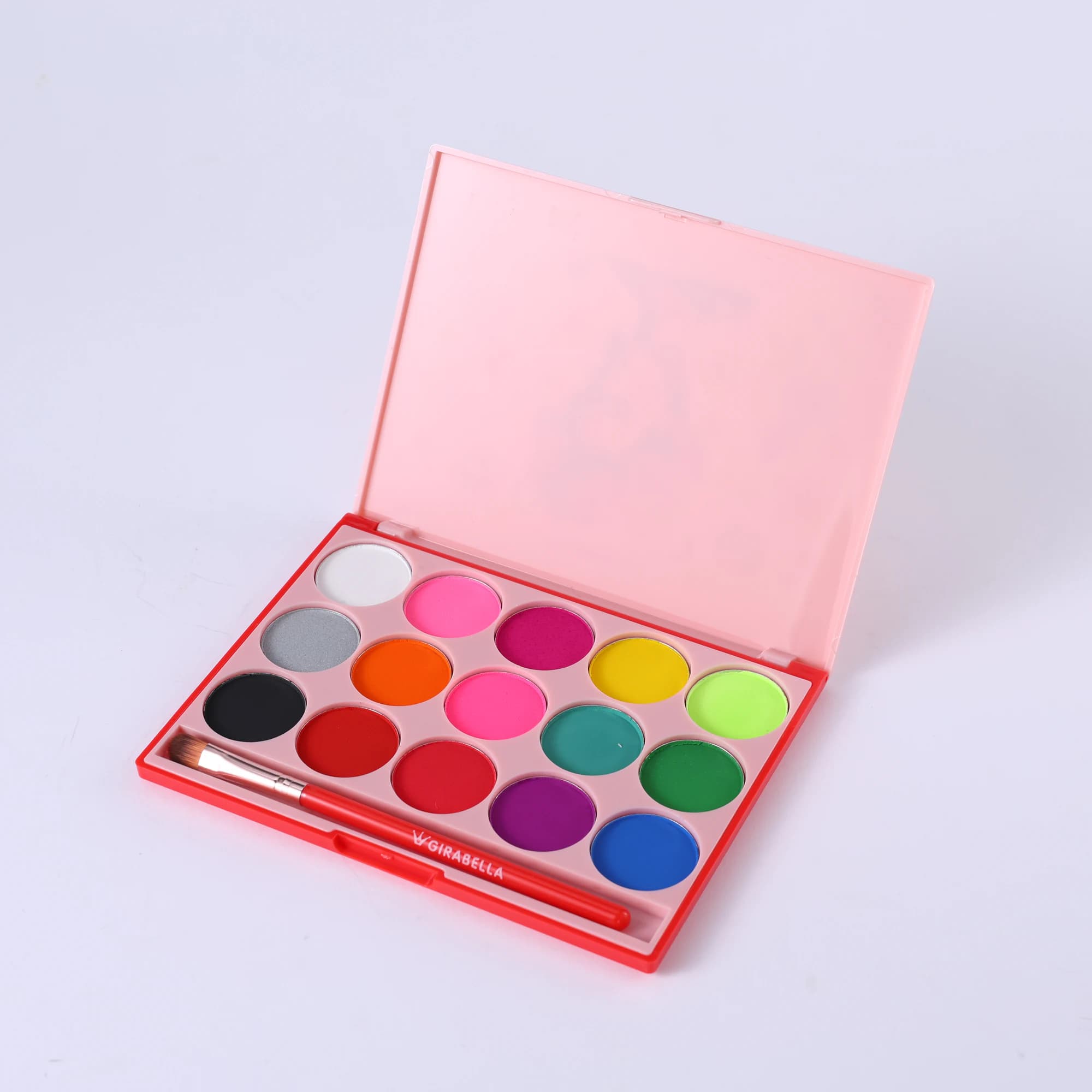 15-Color Water-Activated Palette — Pink 10