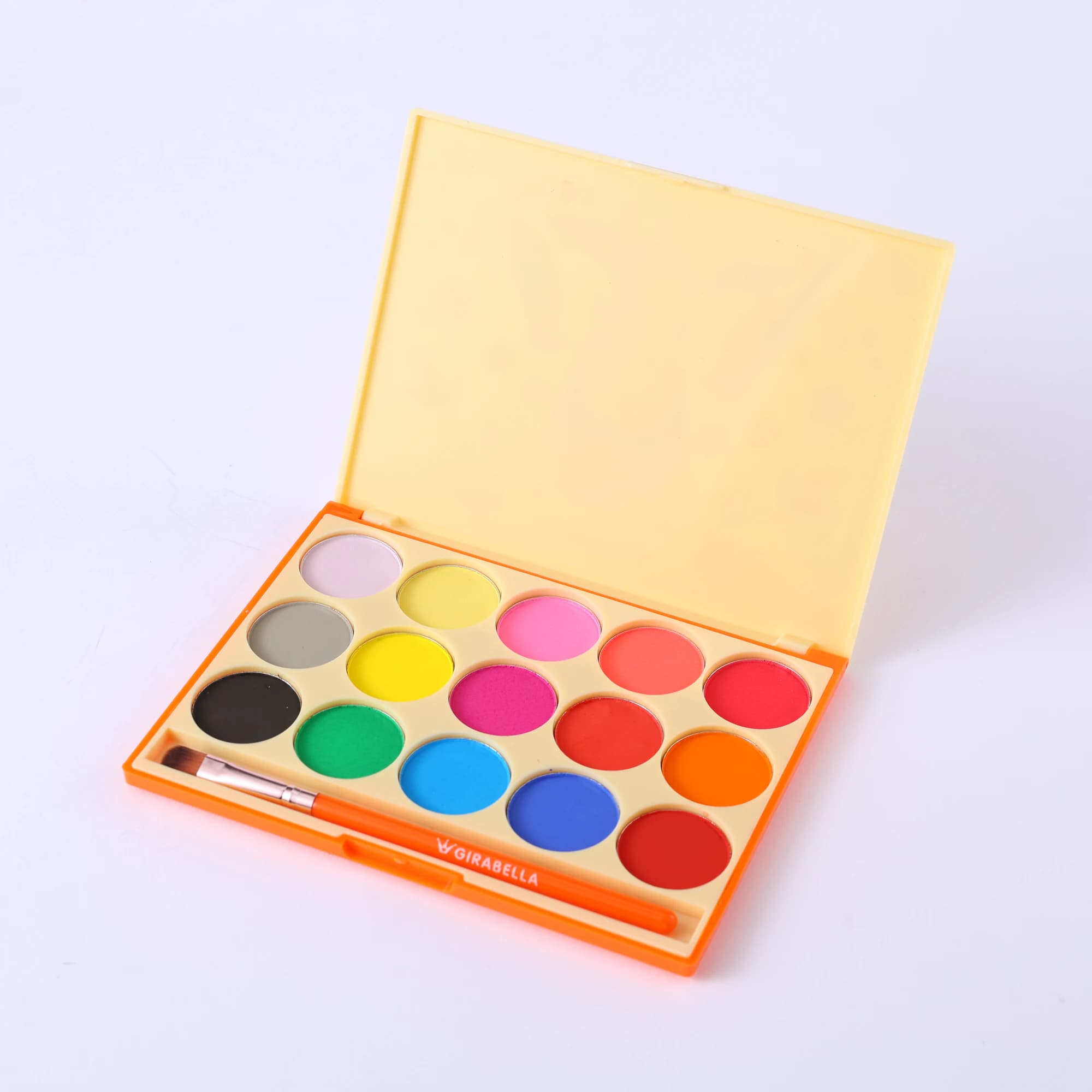 15-Color Water-Activated Palette — Orange 4