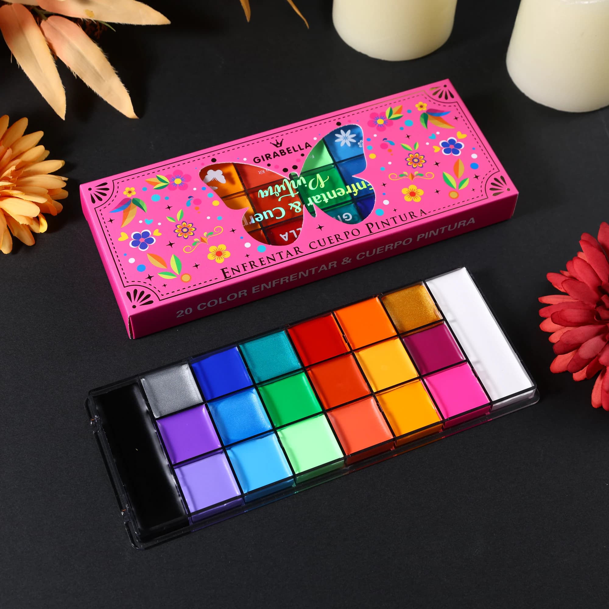 20-Color Water-Activated Palette — Magenta 3