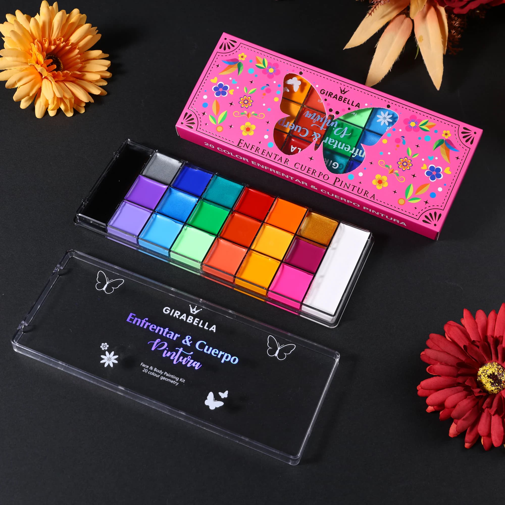 20-Color Water-Activated Palette — Magenta 4