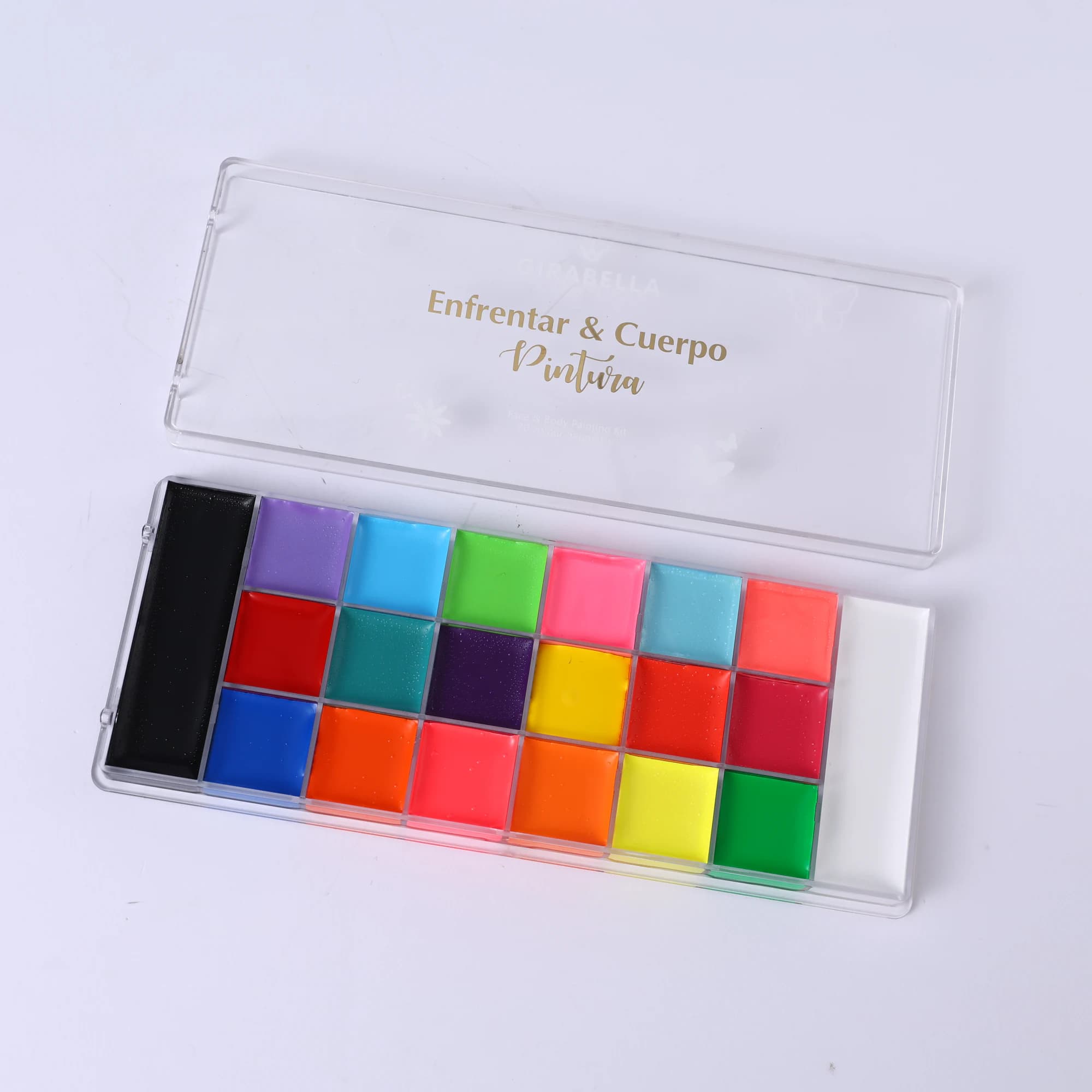 20-Color Water-Activated Palette — Blue 9