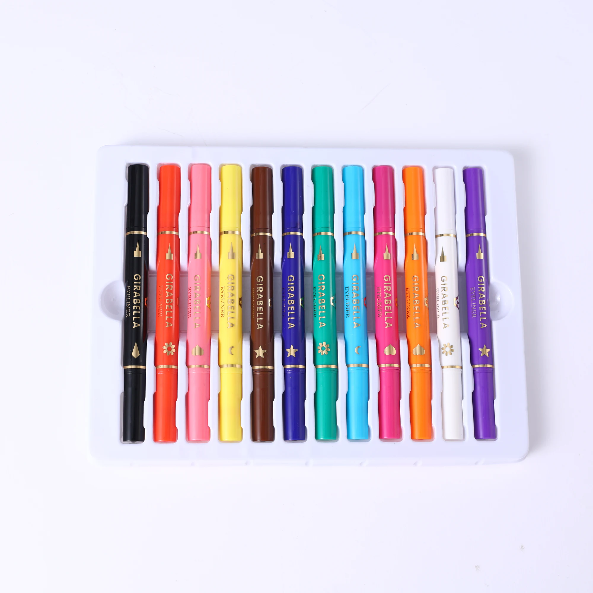 12-Color Stamp Eyeliner Set 2