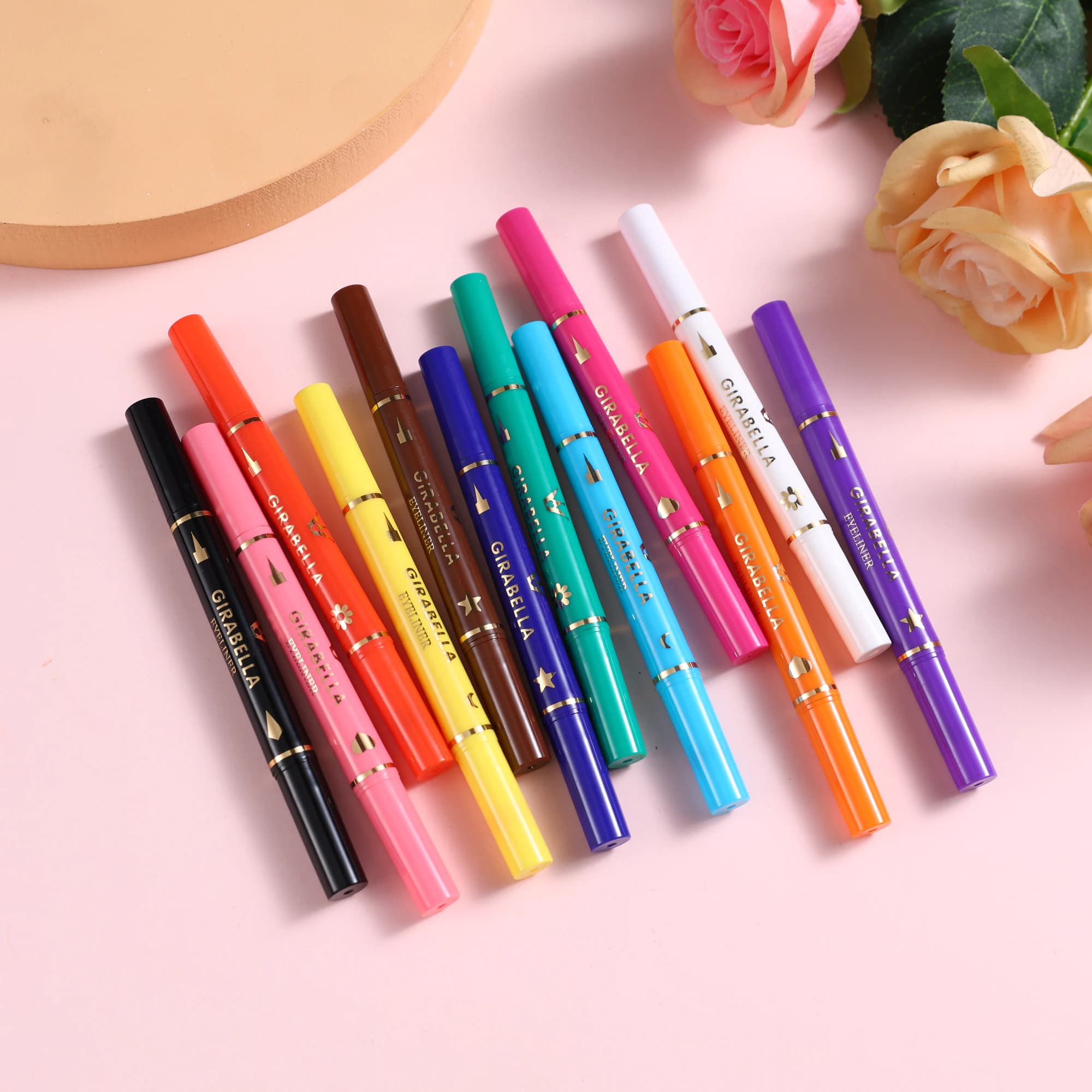 12-Color Stamp Eyeliner Set 3