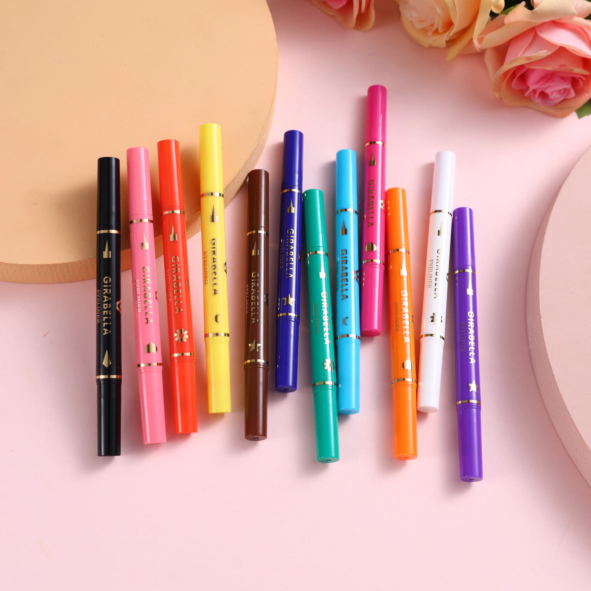 12-Color Stamp Eyeliner Set 4