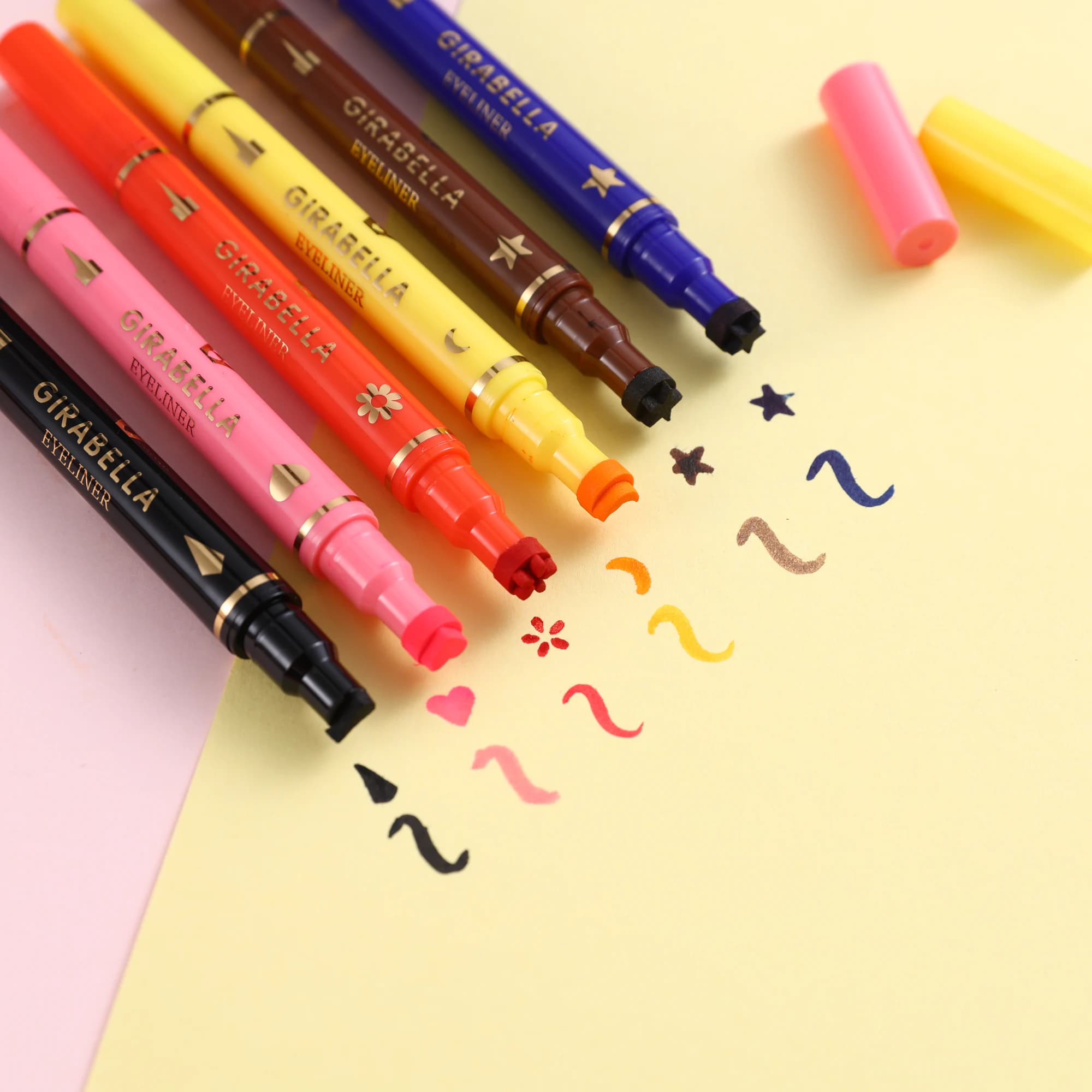 12-Color Stamp Eyeliner Set 5