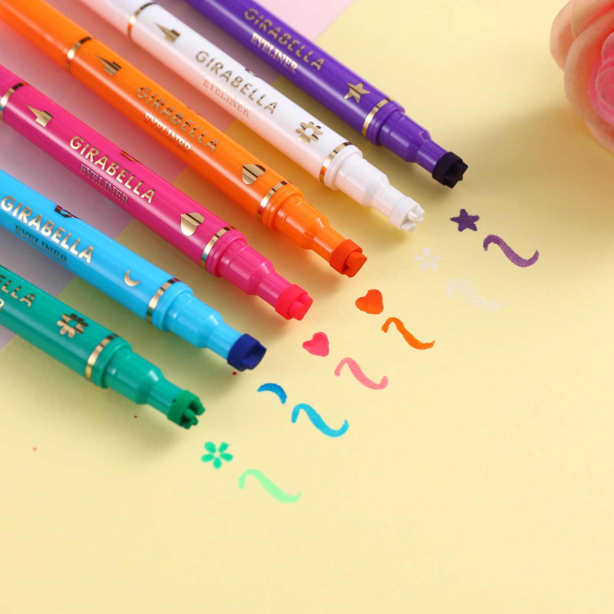 12-Color Stamp Eyeliner Set 6